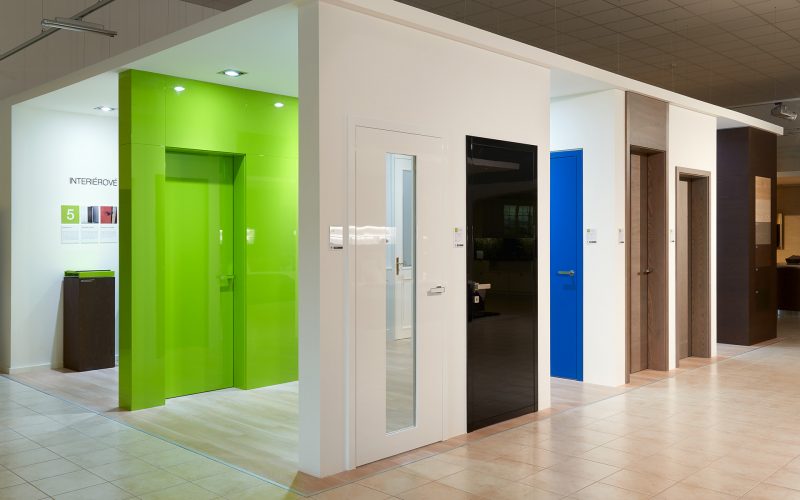 Nová expozice interiérových dveří v Design Centru v Popůvkách